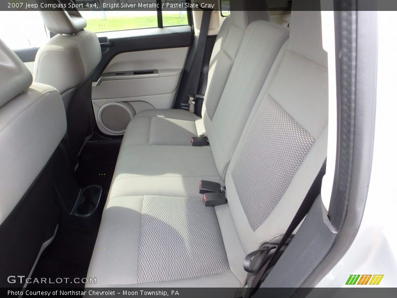 Bright Silver Metallic / Pastel Slate Gray 2007 Jeep Compass Sport 4x4