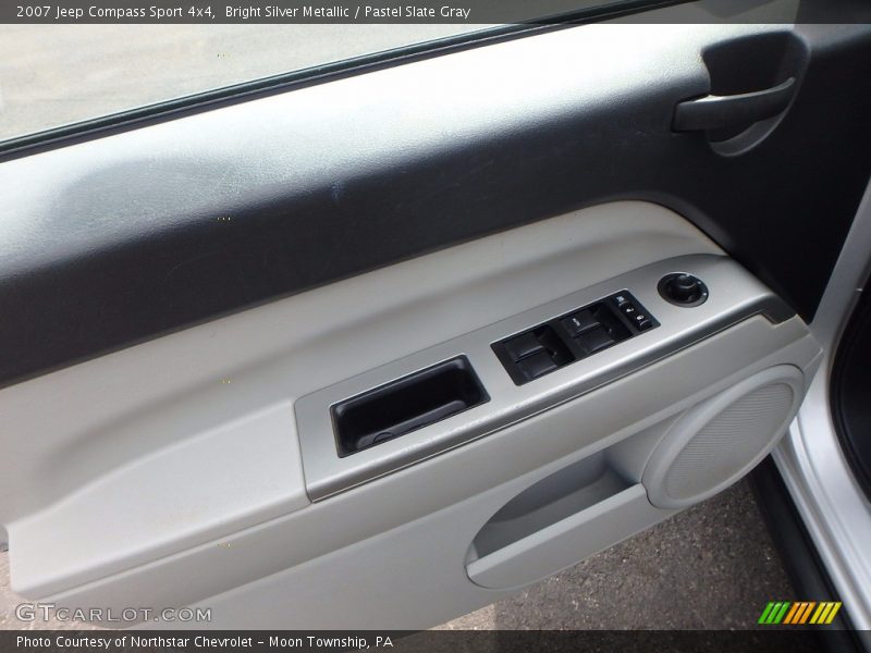 Bright Silver Metallic / Pastel Slate Gray 2007 Jeep Compass Sport 4x4