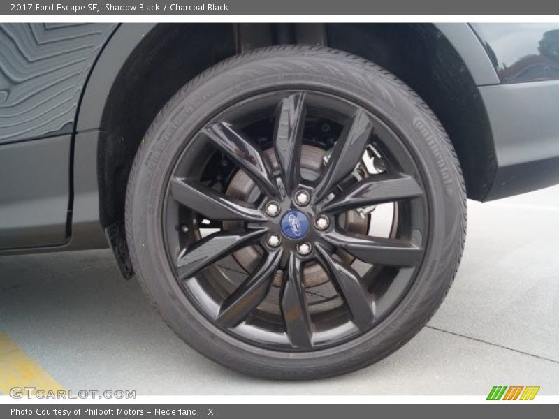 Shadow Black / Charcoal Black 2017 Ford Escape SE