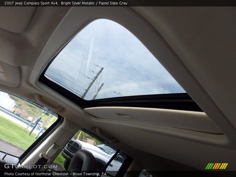 Bright Silver Metallic / Pastel Slate Gray 2007 Jeep Compass Sport 4x4