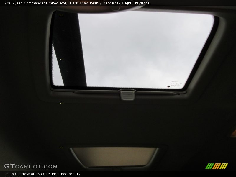 Dark Khaki Pearl / Dark Khaki/Light Graystone 2006 Jeep Commander Limited 4x4