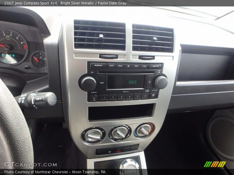 Bright Silver Metallic / Pastel Slate Gray 2007 Jeep Compass Sport 4x4
