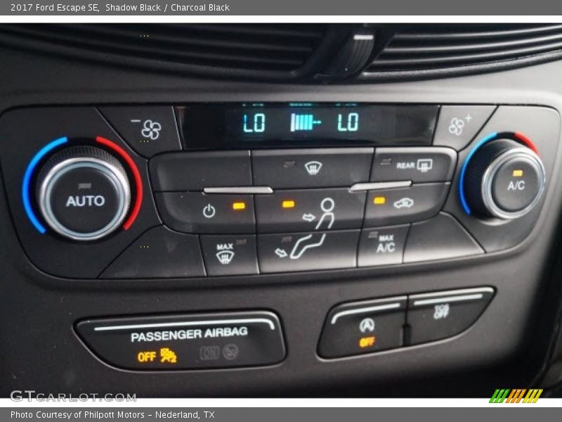 Shadow Black / Charcoal Black 2017 Ford Escape SE