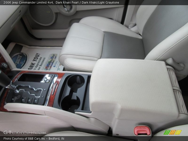 Dark Khaki Pearl / Dark Khaki/Light Graystone 2006 Jeep Commander Limited 4x4