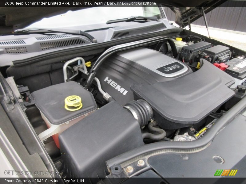 Dark Khaki Pearl / Dark Khaki/Light Graystone 2006 Jeep Commander Limited 4x4