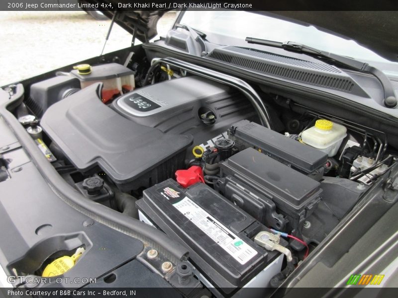 Dark Khaki Pearl / Dark Khaki/Light Graystone 2006 Jeep Commander Limited 4x4