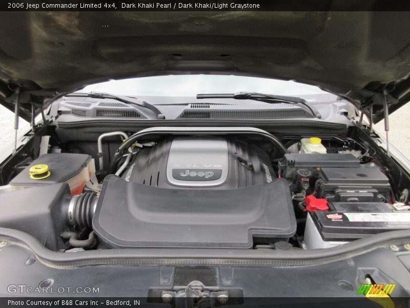 Dark Khaki Pearl / Dark Khaki/Light Graystone 2006 Jeep Commander Limited 4x4