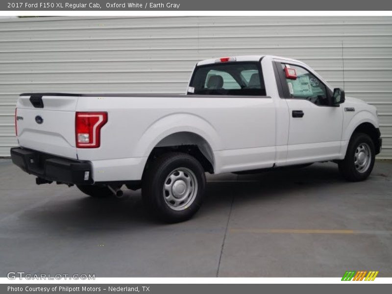 Oxford White / Earth Gray 2017 Ford F150 XL Regular Cab