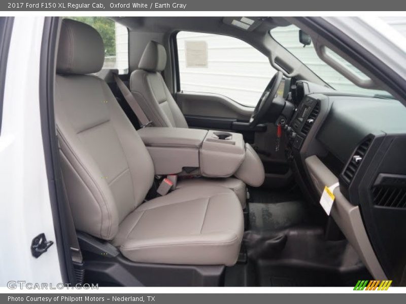 Front Seat of 2017 F150 XL Regular Cab