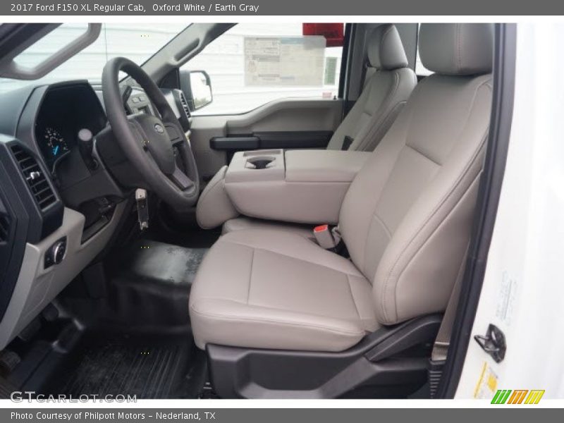 Front Seat of 2017 F150 XL Regular Cab