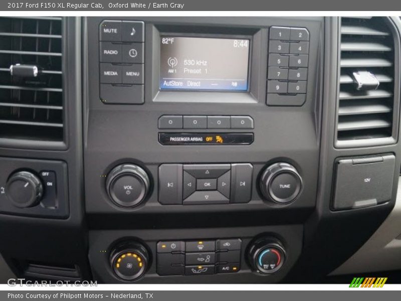 Controls of 2017 F150 XL Regular Cab