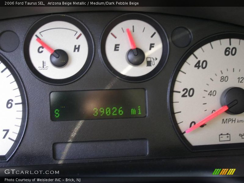 Arizona Beige Metallic / Medium/Dark Pebble Beige 2006 Ford Taurus SEL