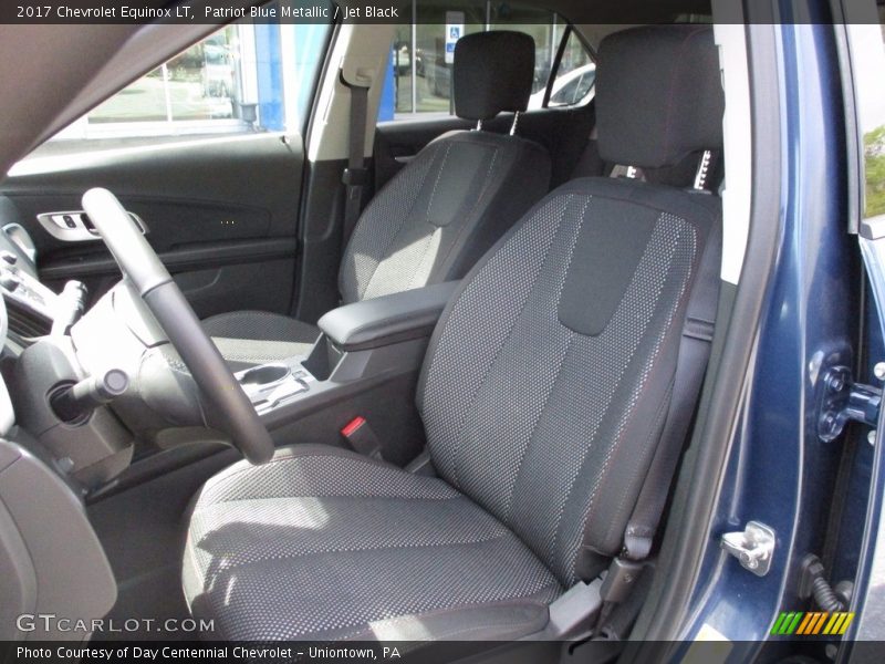 Patriot Blue Metallic / Jet Black 2017 Chevrolet Equinox LT