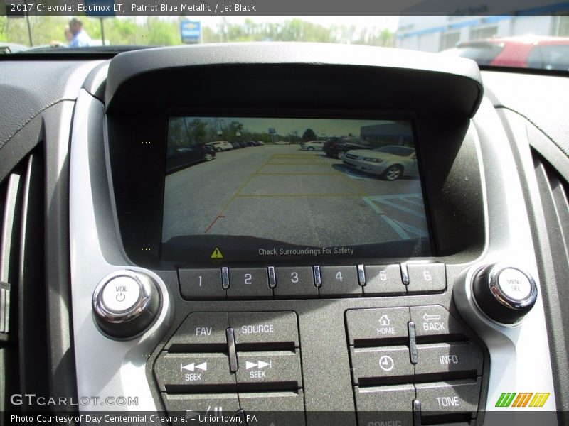Patriot Blue Metallic / Jet Black 2017 Chevrolet Equinox LT