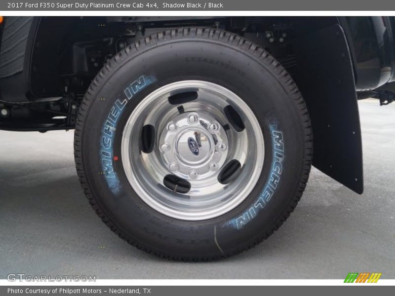 Shadow Black / Black 2017 Ford F350 Super Duty Platinum Crew Cab 4x4