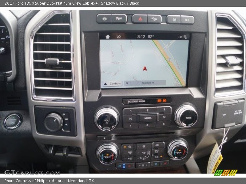 Shadow Black / Black 2017 Ford F350 Super Duty Platinum Crew Cab 4x4