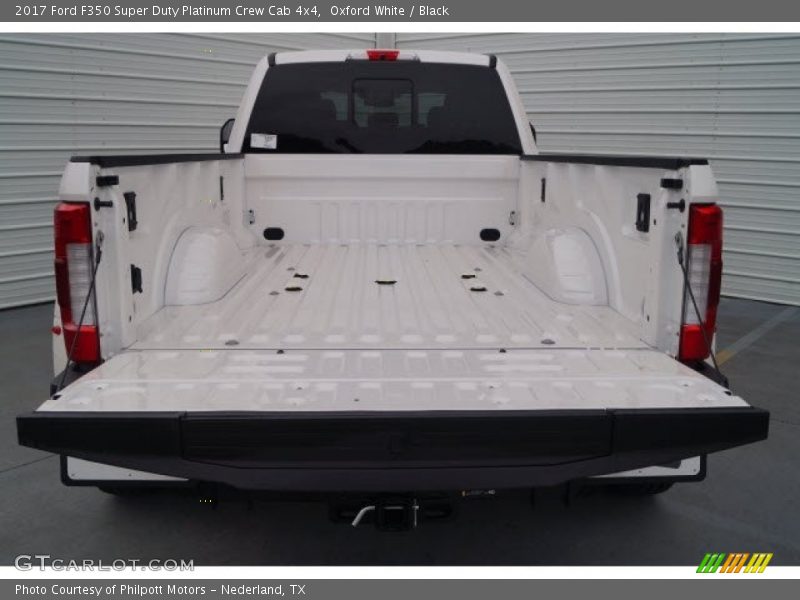 Oxford White / Black 2017 Ford F350 Super Duty Platinum Crew Cab 4x4