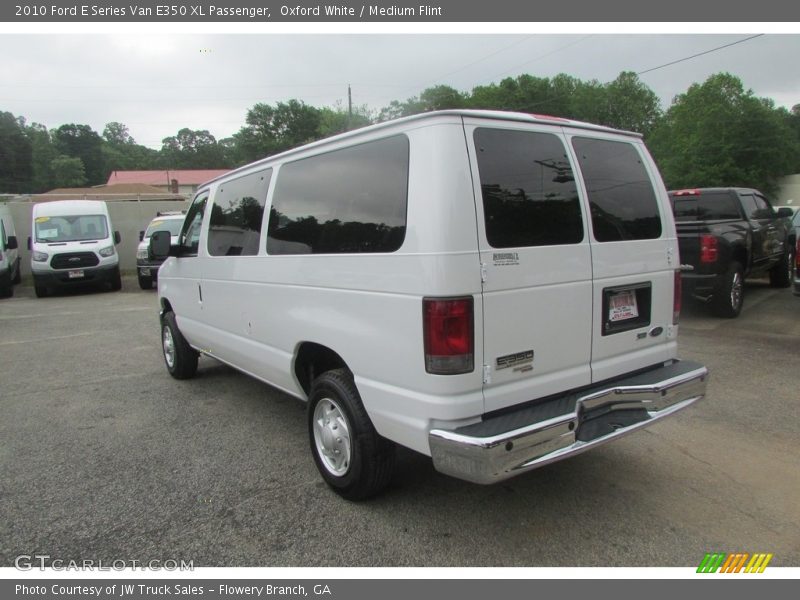 Oxford White / Medium Flint 2010 Ford E Series Van E350 XL Passenger