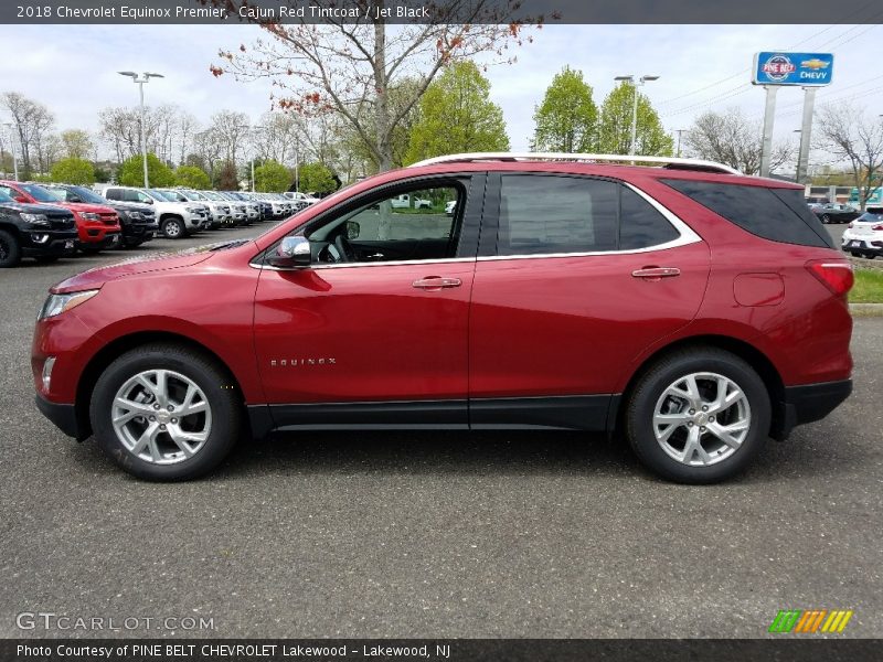 Cajun Red Tintcoat / Jet Black 2018 Chevrolet Equinox Premier