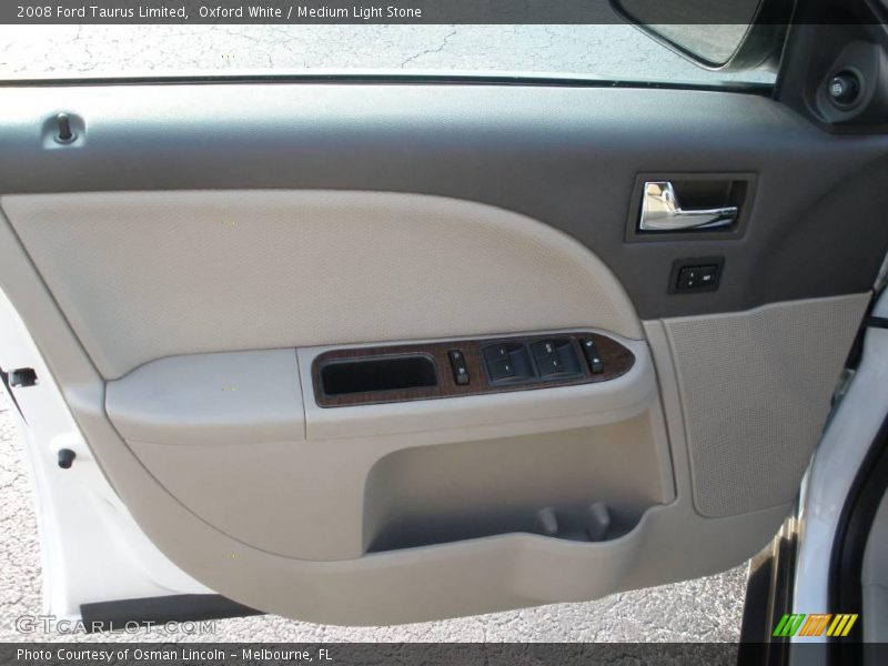 Oxford White / Medium Light Stone 2008 Ford Taurus Limited