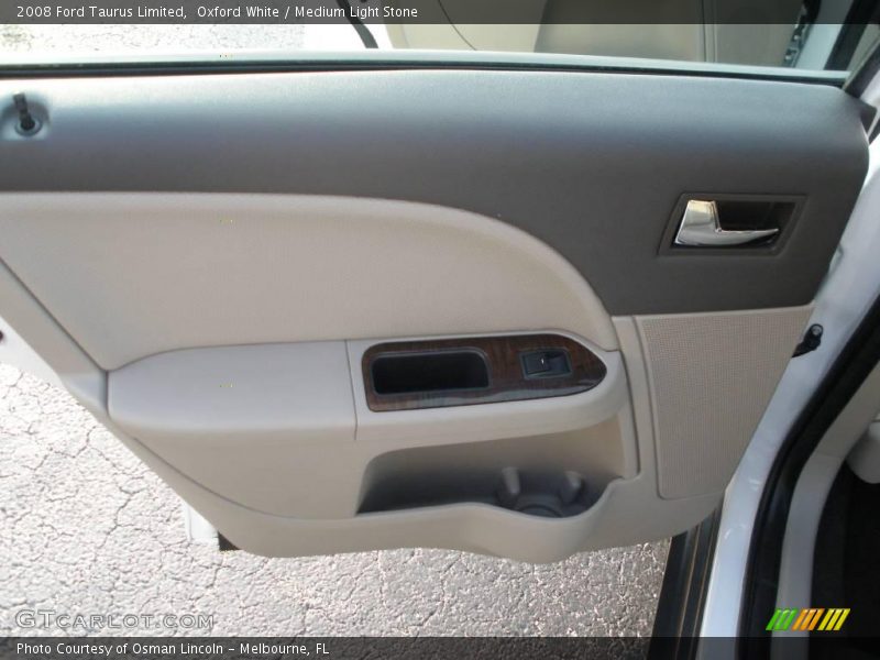 Oxford White / Medium Light Stone 2008 Ford Taurus Limited