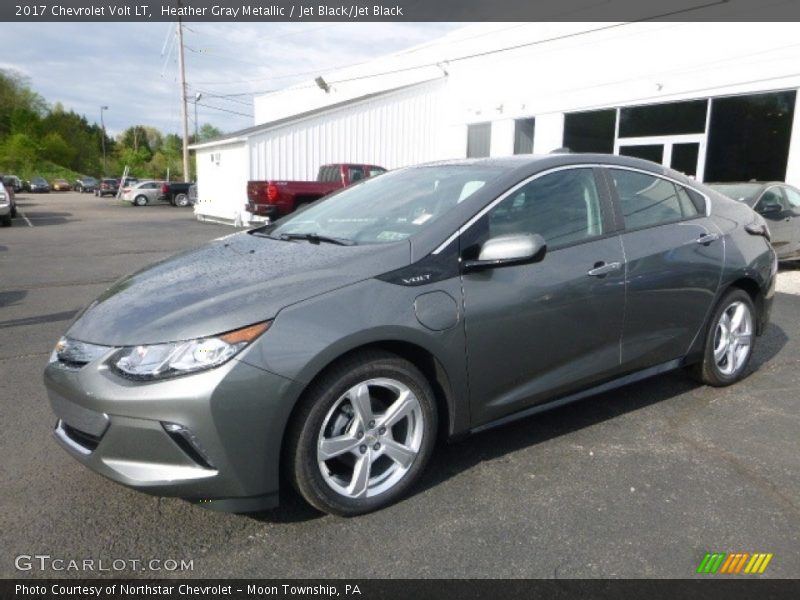 Heather Gray Metallic / Jet Black/Jet Black 2017 Chevrolet Volt LT