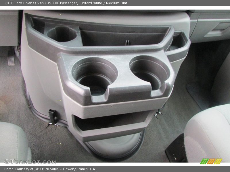 Oxford White / Medium Flint 2010 Ford E Series Van E350 XL Passenger
