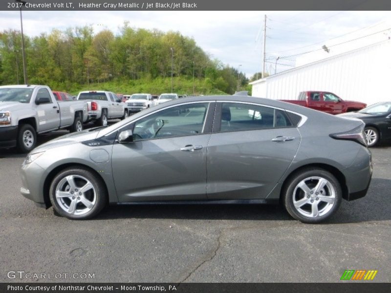 Heather Gray Metallic / Jet Black/Jet Black 2017 Chevrolet Volt LT