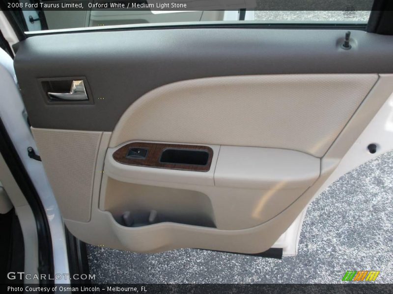 Oxford White / Medium Light Stone 2008 Ford Taurus Limited