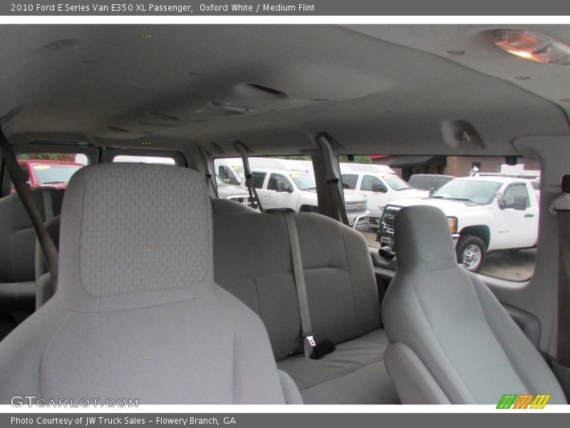 Oxford White / Medium Flint 2010 Ford E Series Van E350 XL Passenger