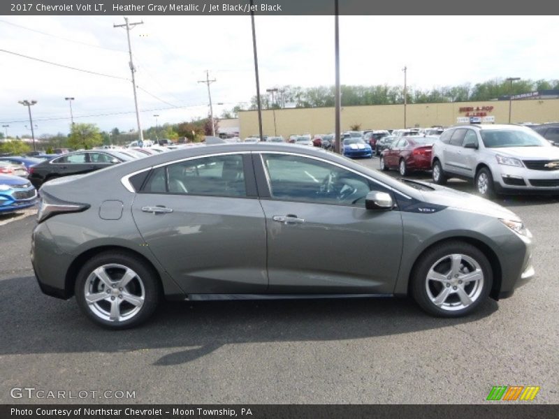 Heather Gray Metallic / Jet Black/Jet Black 2017 Chevrolet Volt LT