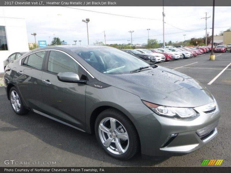 Heather Gray Metallic / Jet Black/Jet Black 2017 Chevrolet Volt LT
