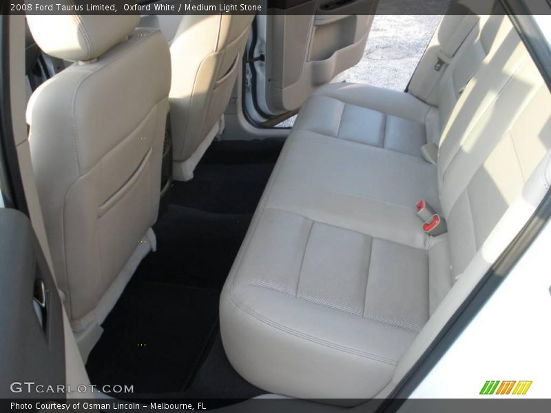Oxford White / Medium Light Stone 2008 Ford Taurus Limited