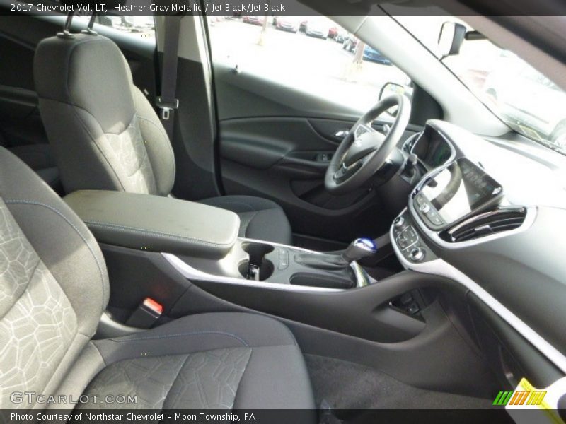 Heather Gray Metallic / Jet Black/Jet Black 2017 Chevrolet Volt LT