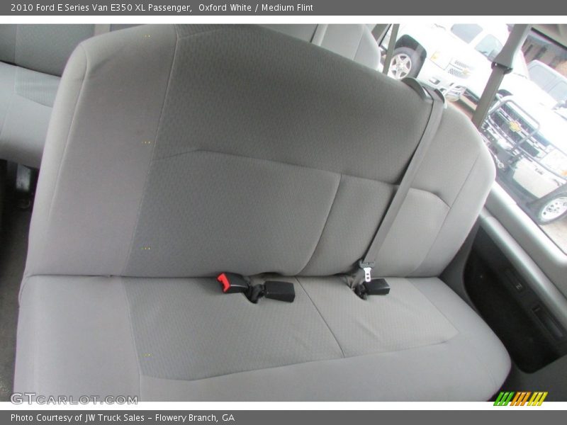 Oxford White / Medium Flint 2010 Ford E Series Van E350 XL Passenger