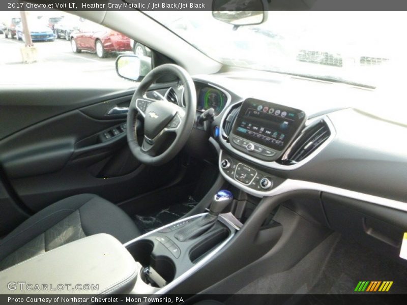 Heather Gray Metallic / Jet Black/Jet Black 2017 Chevrolet Volt LT