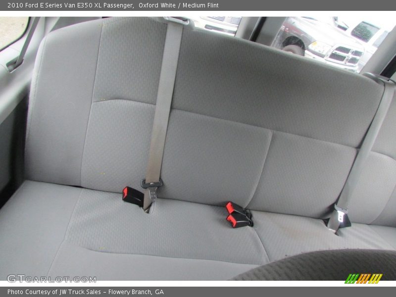 Oxford White / Medium Flint 2010 Ford E Series Van E350 XL Passenger