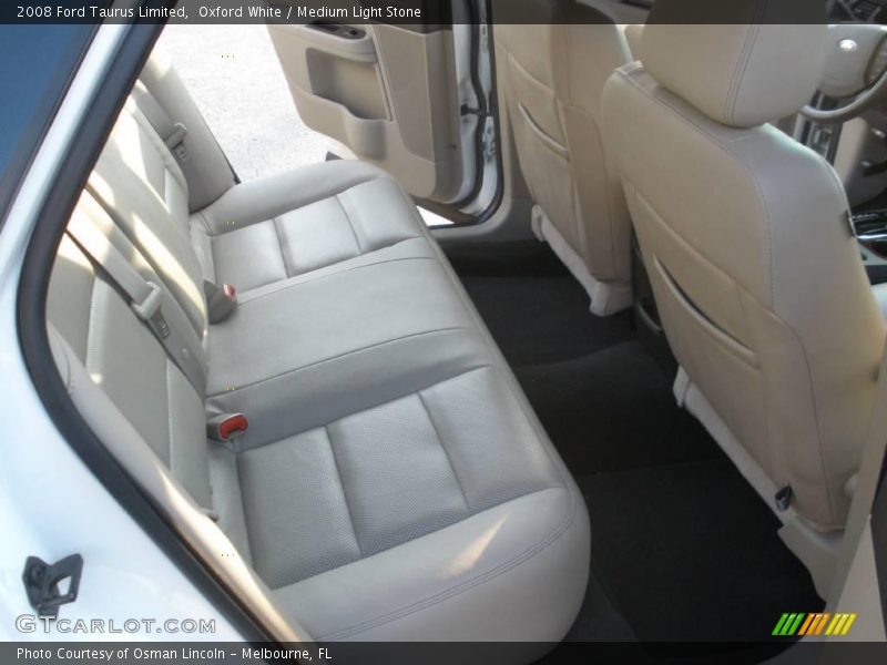 Oxford White / Medium Light Stone 2008 Ford Taurus Limited