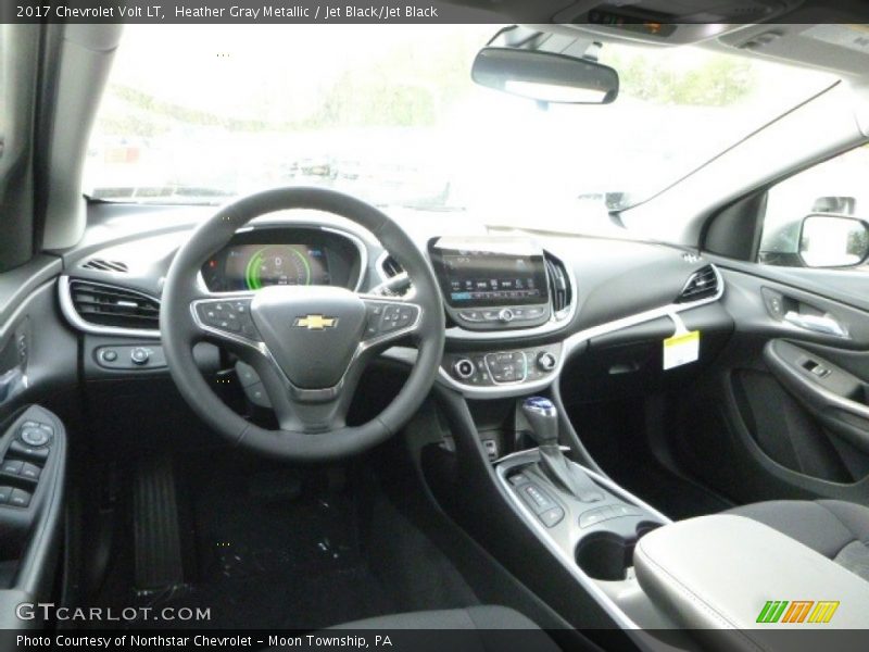 Heather Gray Metallic / Jet Black/Jet Black 2017 Chevrolet Volt LT