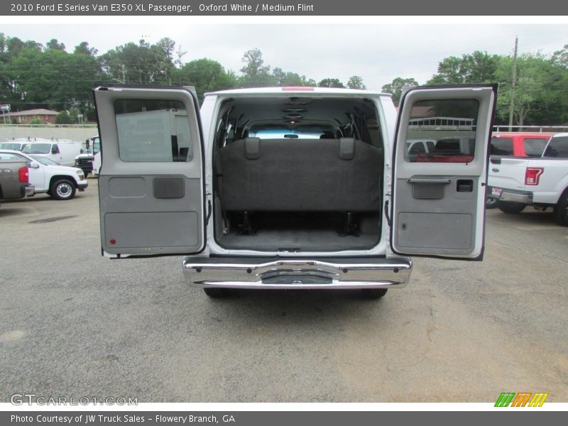 Oxford White / Medium Flint 2010 Ford E Series Van E350 XL Passenger