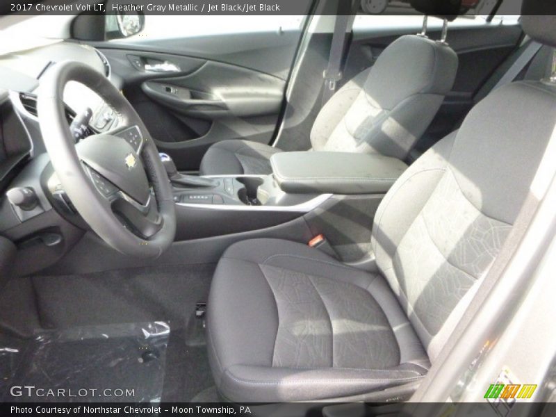 Heather Gray Metallic / Jet Black/Jet Black 2017 Chevrolet Volt LT