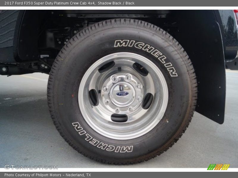Shadow Black / Black 2017 Ford F350 Super Duty Platinum Crew Cab 4x4