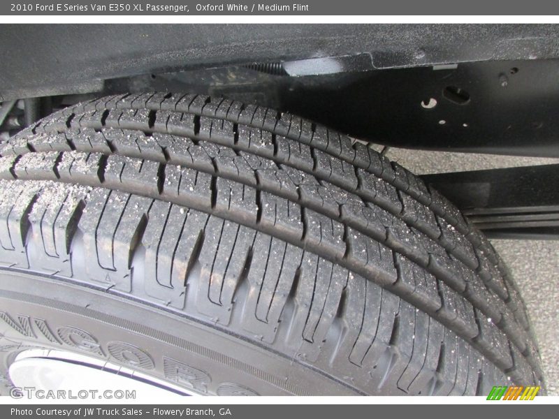 Oxford White / Medium Flint 2010 Ford E Series Van E350 XL Passenger