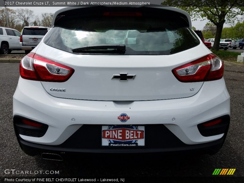 Summit White / Dark Atmosphere/Medium Atmosphere 2017 Chevrolet Cruze LT
