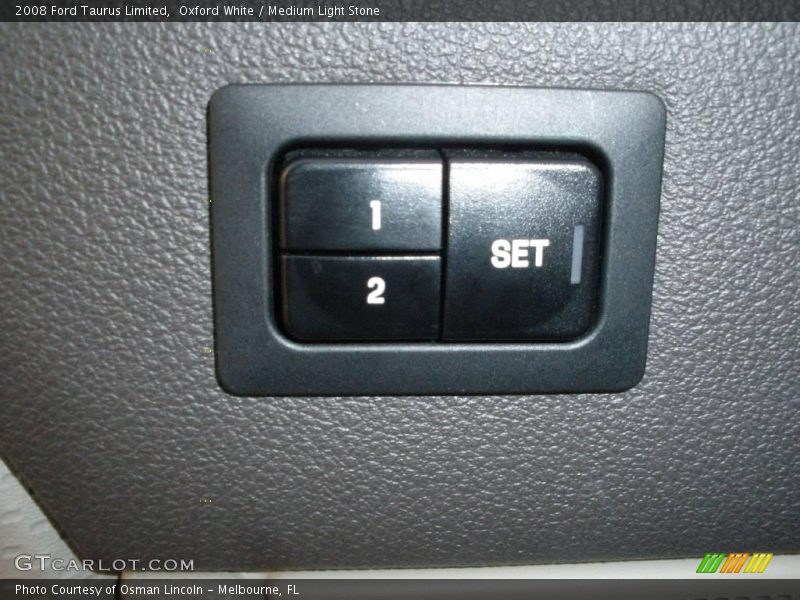 Oxford White / Medium Light Stone 2008 Ford Taurus Limited