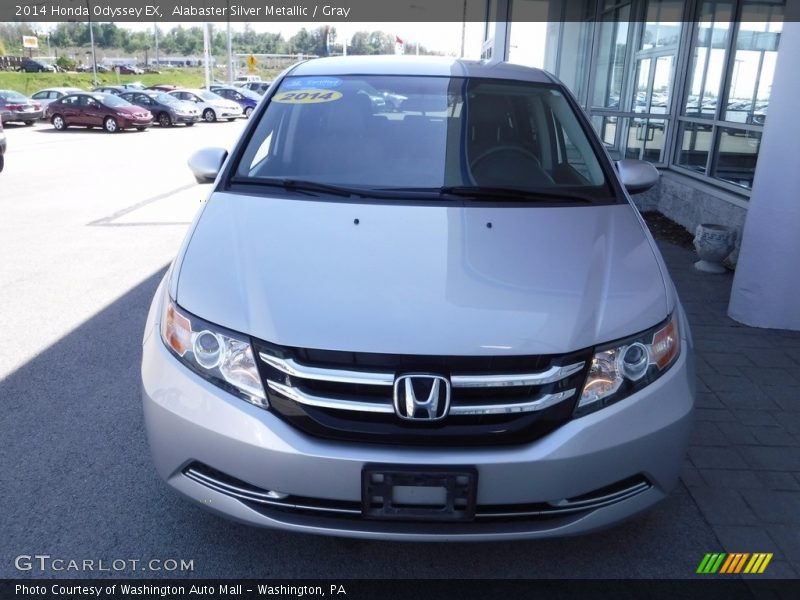 Alabaster Silver Metallic / Gray 2014 Honda Odyssey EX