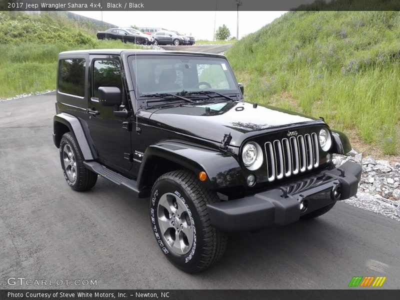 Black / Black 2017 Jeep Wrangler Sahara 4x4