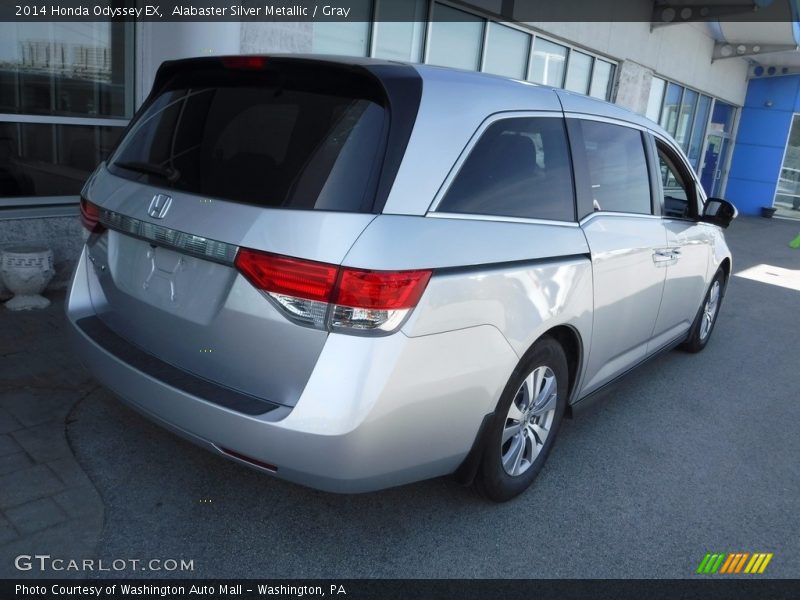 Alabaster Silver Metallic / Gray 2014 Honda Odyssey EX