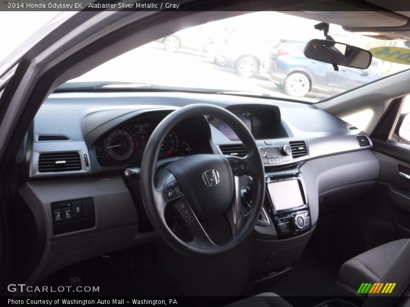 Alabaster Silver Metallic / Gray 2014 Honda Odyssey EX