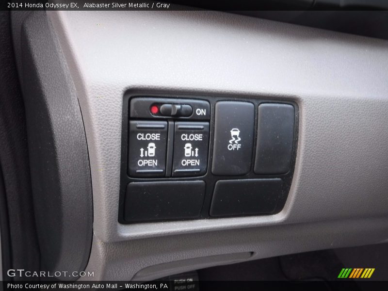 Alabaster Silver Metallic / Gray 2014 Honda Odyssey EX